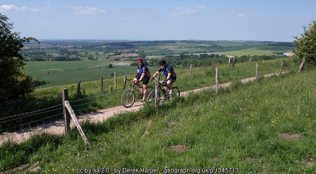 Chalk downland on Morgan’s Hill