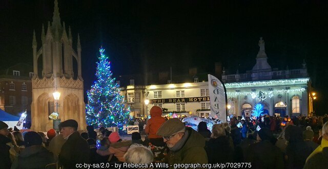 The market town of Devizes in Wiltshire